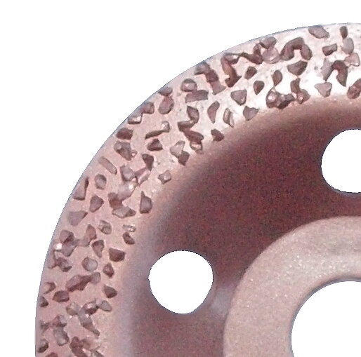 Disc placat cu carburi metalice Ø 115 mm garnulatia Grosiera