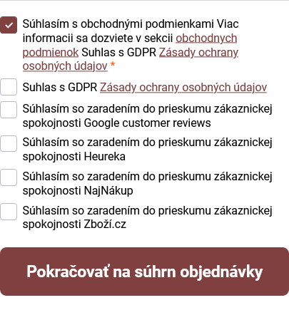 odsuhlasenie obchodnych podmienok