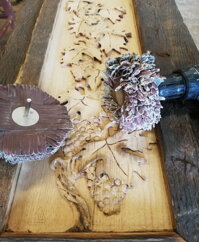 Brúsna hviezda z šmirgľových výsekov