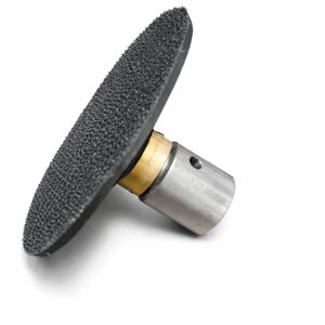 Unášač použitie v uhlovej bruske 