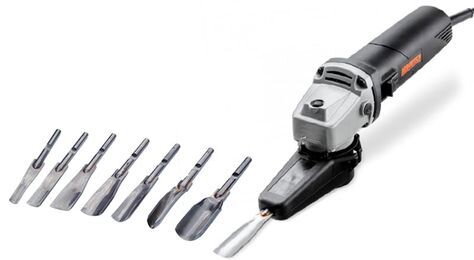 Elektrické dláto Arbortech Power Chisel so 7 dlátami na drevorezbu