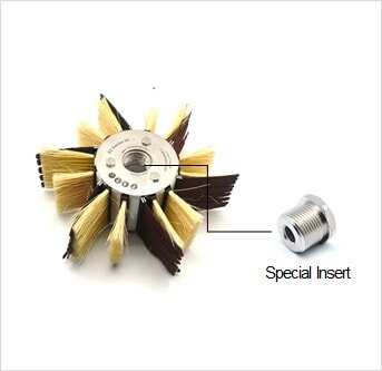 Manpa brúsny vejár 65 mm EZ Sander so stopkou na detailné brúsenie dreva