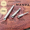 Dlhý okrúhly MINI frézovací driek pr.7,6 mm 