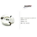 Disc sculptura polizor unghiular freza 98 mm trei dinti 12mm forma rotunda