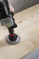 Výkyvný unášač šmirgľov na suchý zips -125mm  stopka 8mm