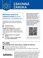 Zákonná záruka v EÚ