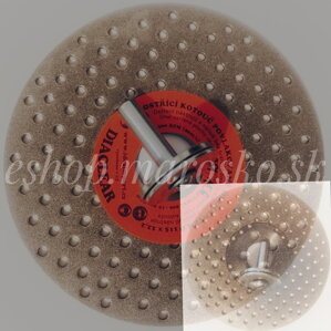 Diamantový brusný kotúč dierkovaný -D126/39