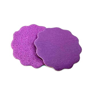 35ks-Brúsny papier suchý zips vlnitý okraj  Ø 50mm MIX