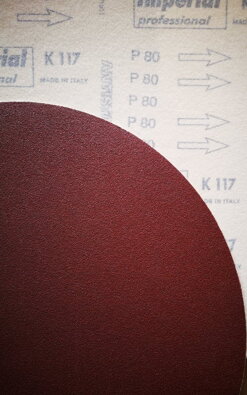 Brúsny papier   Ø 370 mm D80 suchý zips