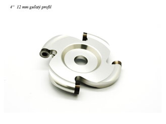 4-zubá fréza s 12mm guľatým profilom priemer 95mm