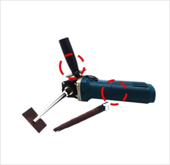 Suport pentru curele abrazive Con / elice