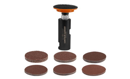 Šmirglovací nástavec  Random Contour Sander-sada Novinka