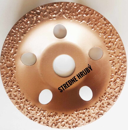 Brúsny kotúč s tvrdo kovom-Ø 115 mm-Stredne hrubý