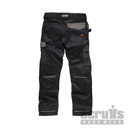 Pracovné nohavice SCRUFFS Pro Flex Plus Holster čierne