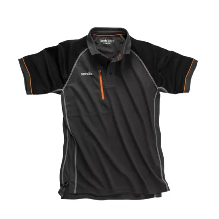 Scruffs Trade Active  Polo - tricou negru