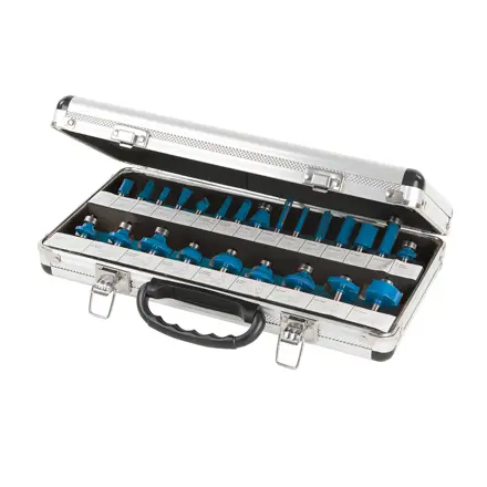 Stopkové frézy Silverline sada 24ks