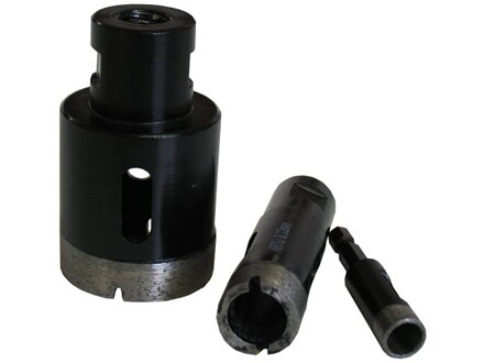 Diamantový dutý vrták 40 mm - závit M 14 na úhlovou brusku