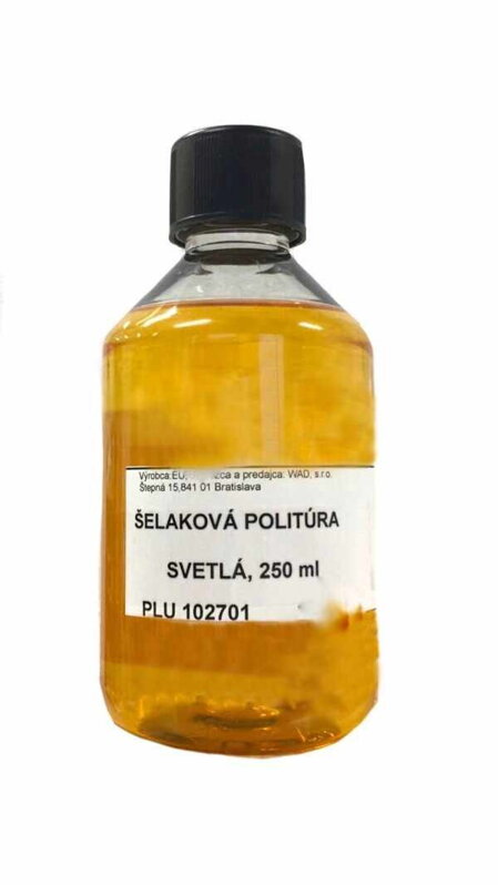 Šelaková politúra – svetlá 250ml