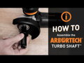 Arbore sculptura lemn TurboShaft Arbortech