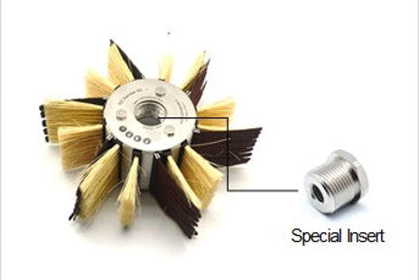 Manpa brúsny vejár 65 mm EZ Sander so stopkou na detailné brúsenie dreva