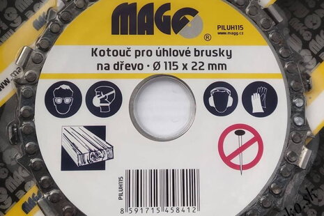 Reťazový pilový kotuč - 115mm.