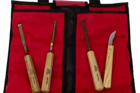 Stubai Sada dlát pre začiatočníkov – 4-dielna sada na drevorezbu